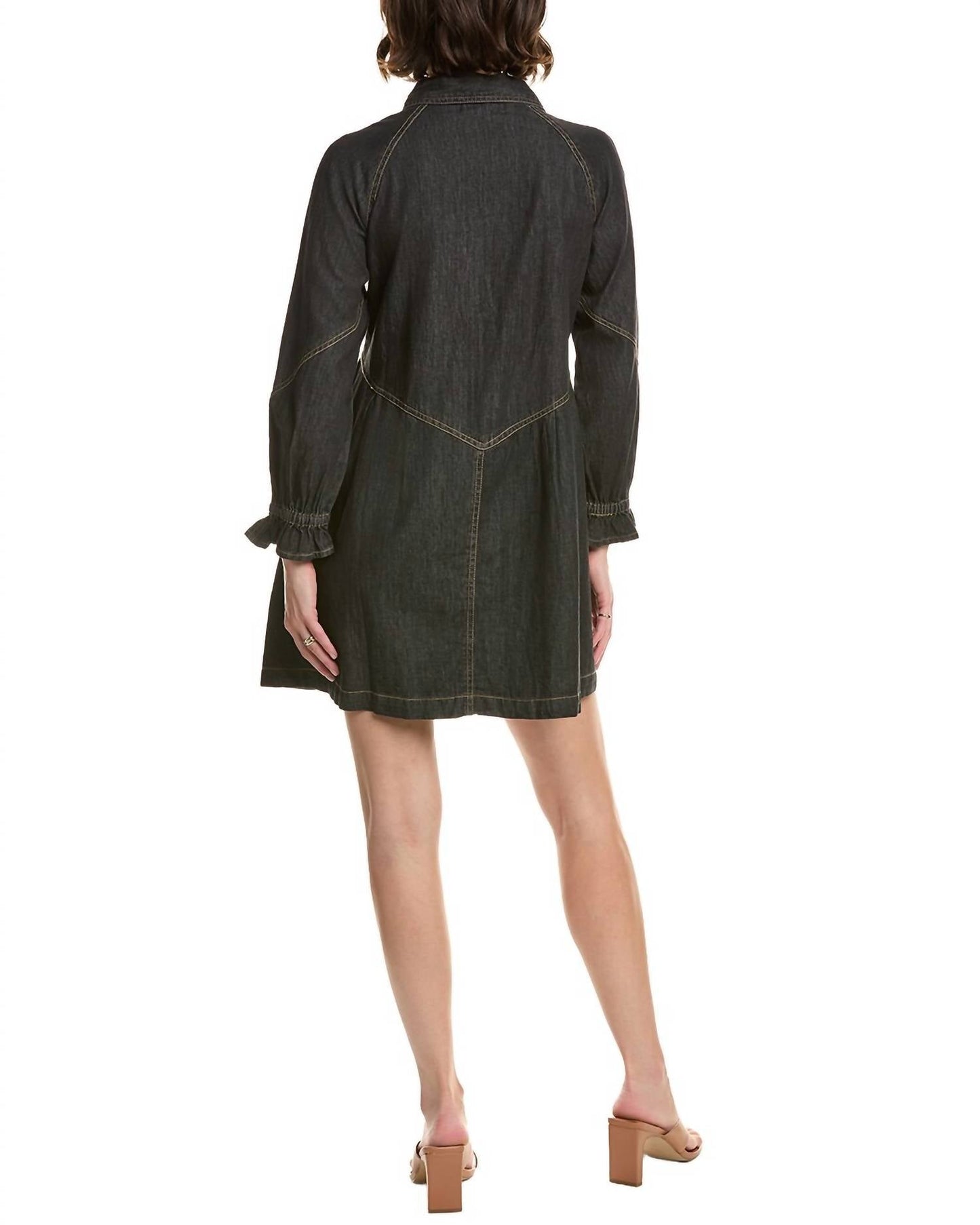 Elan - Denim Shirt Dress