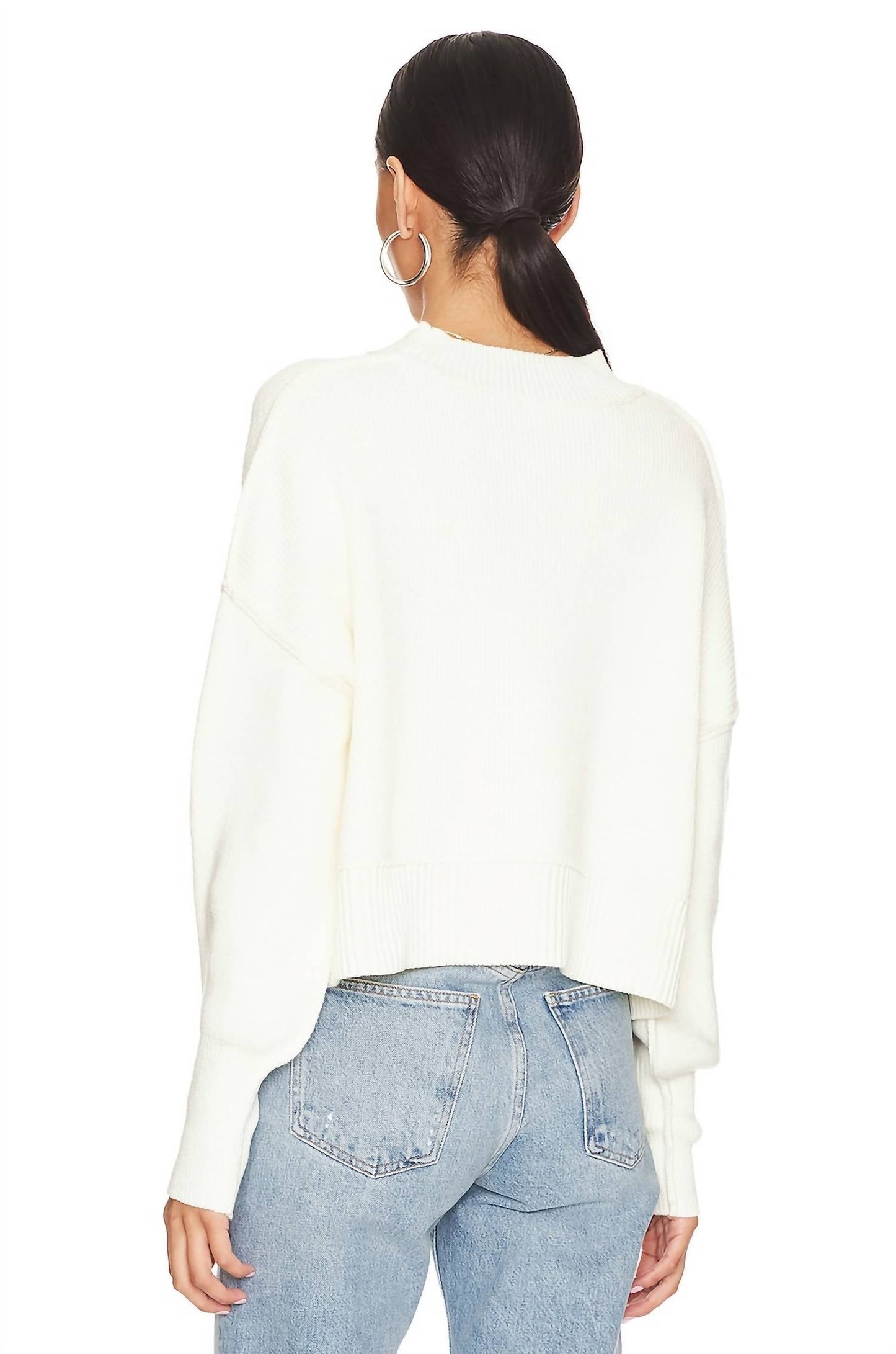 Free People - EASY STREET CROP PULLOVER