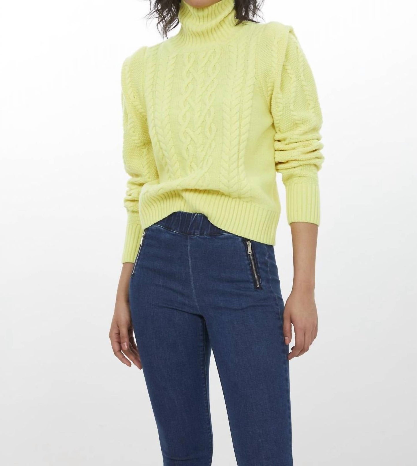 Generation Love - Sunflower Jordan Cable Sweater
