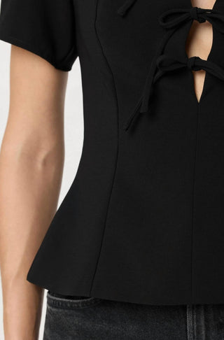 Astr - Torie Tie-Front Top