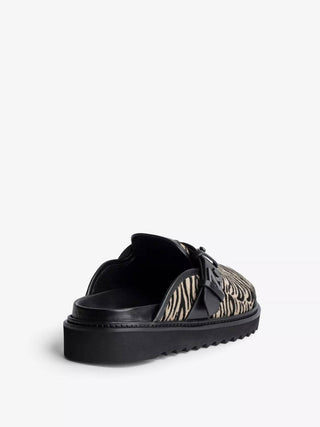 Zadig & Voltaire - WOMEN'S ALPHA ZEBRA-PRINT LEATHER MULES