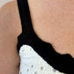 Miou Muse - Crochet Knitted Striped Dress