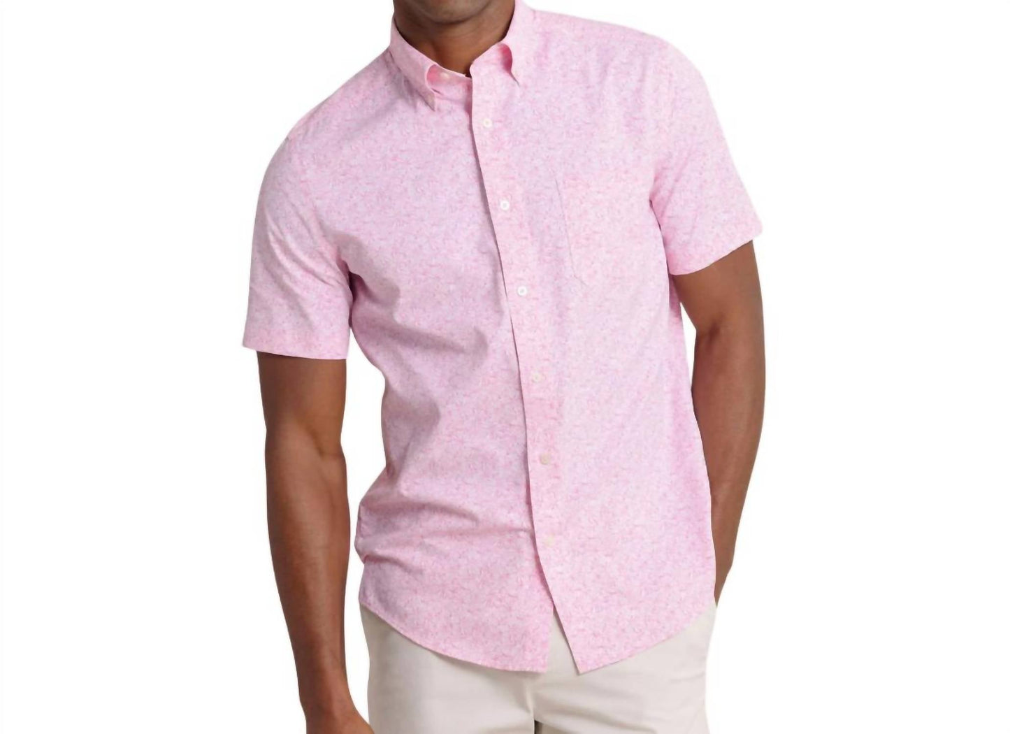 Southern Tide - Bloomz Intercoastal Short Sleeve Sportshirt
