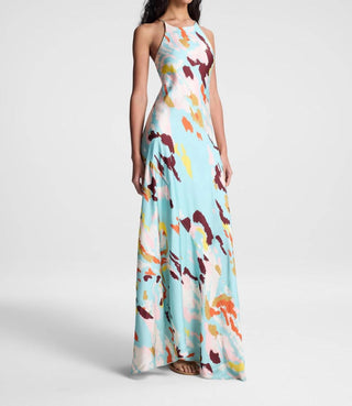 A.L.C. - Sybil Printed Satin Maxi Dress