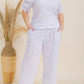 Karen T Design - Bubble Textured Two-piece Set