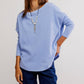Free People - Latte Blues Thermal Top