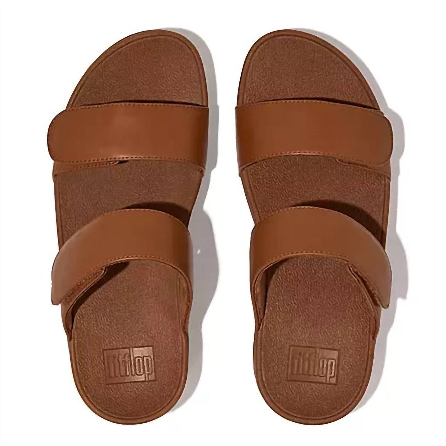 Fitflop - Women's Lulu Adjustable Leather Slide