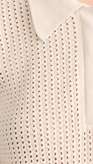 Clare V. - Augustine Crochet Polo