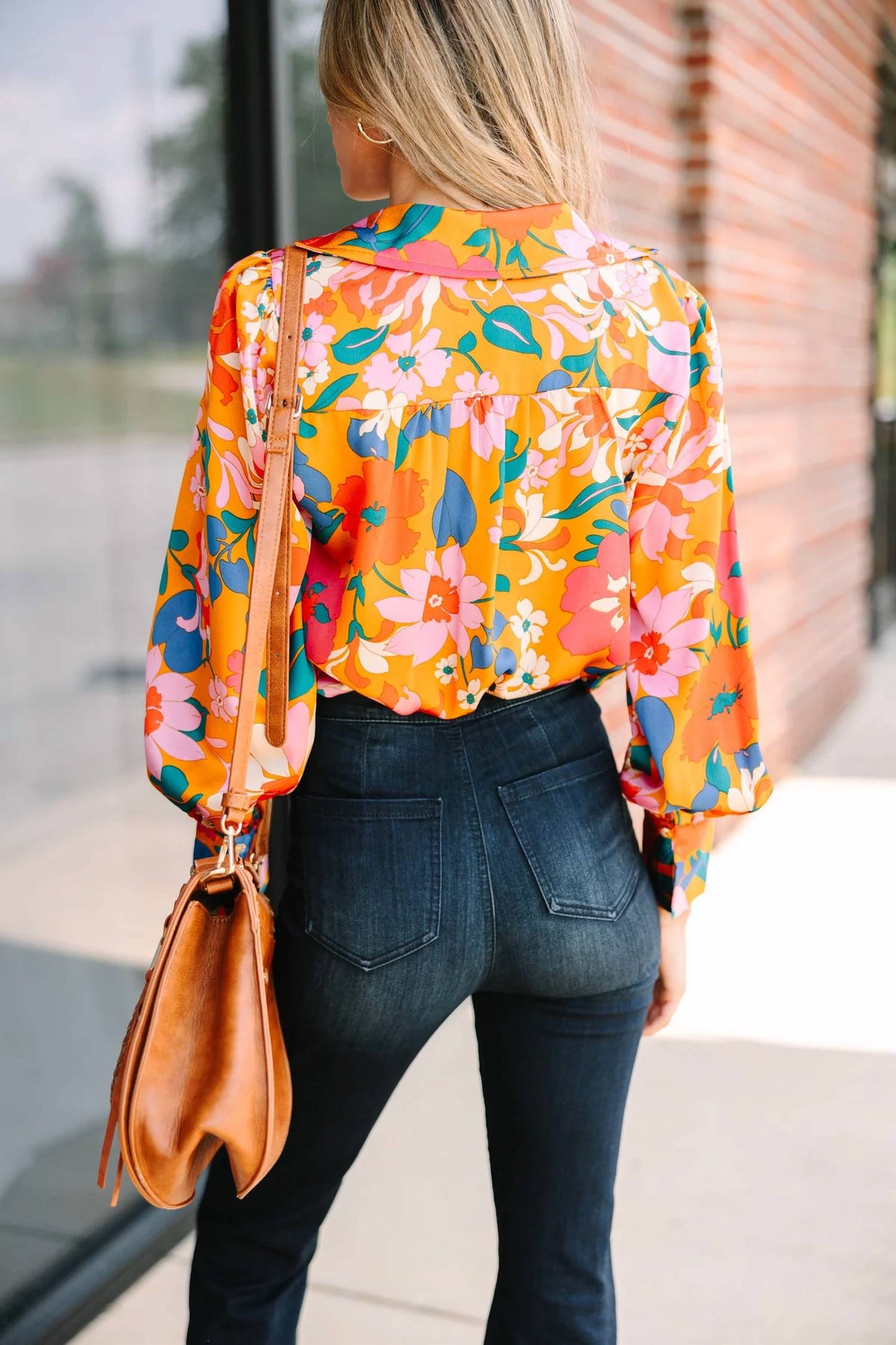 Entro - Floral Print Bodysuit