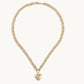 Alexa Leigh - Women's Puff Love Necklace