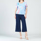 Clara Sunwoo - Ruffled Side Top