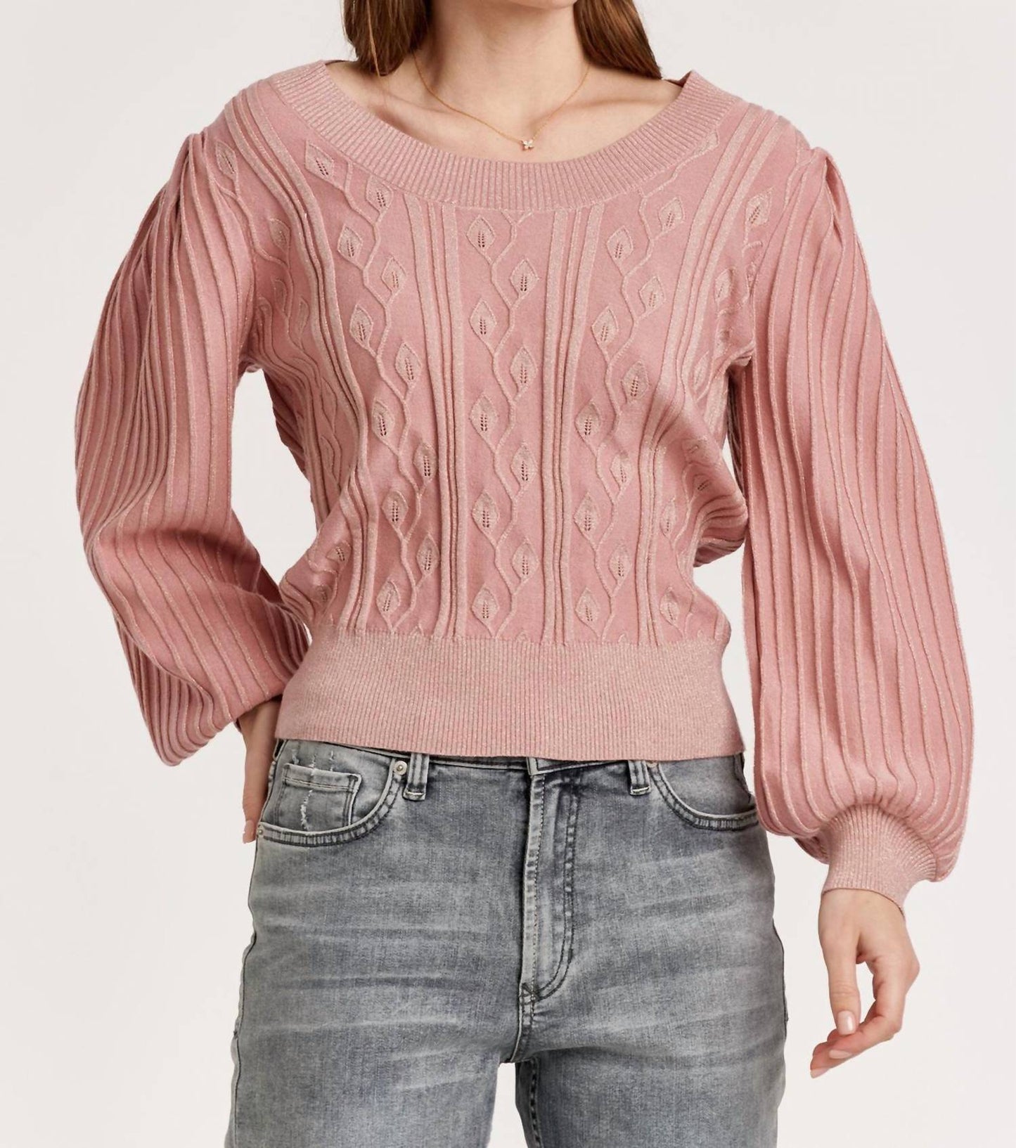 Another Love - Chase Textured Sweater