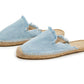 Two'S Company - Denim Espadrille Slides