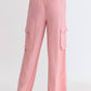 Entro - High Waisted Cargo Pants