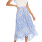 Allison New York - Ella Cascading Ruffles Midi Skirt