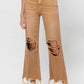 Vervet By Flying Monkey - 90's Vintage Crop Flare Jeans