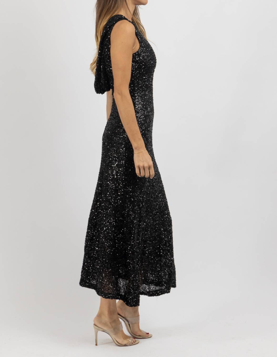 2.7 August Apparel - Jill Backless Maxi Dress
