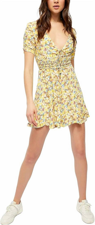 Free People - Forget Me Not Floral Mini Dress