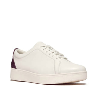 Fitflop - Women's Rally Crystal Backtab Leather Sneaker