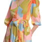 Donna Morgan Women's Belted Tiered Maxi Dress Blue Size 2