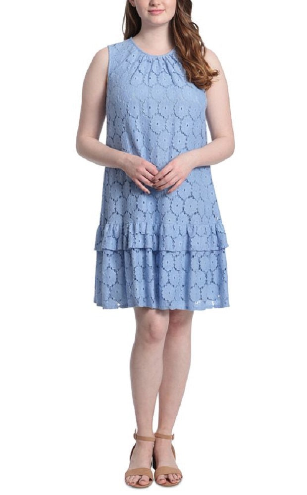 London Times Petite Aviva Blue / 10p