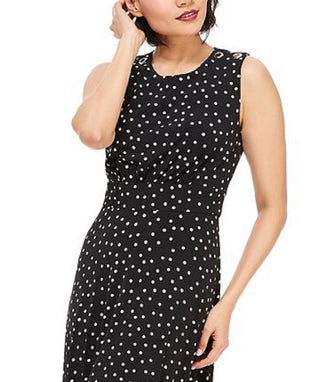 London Times Women's Fit & Flare Dress Blue Size 10Petite