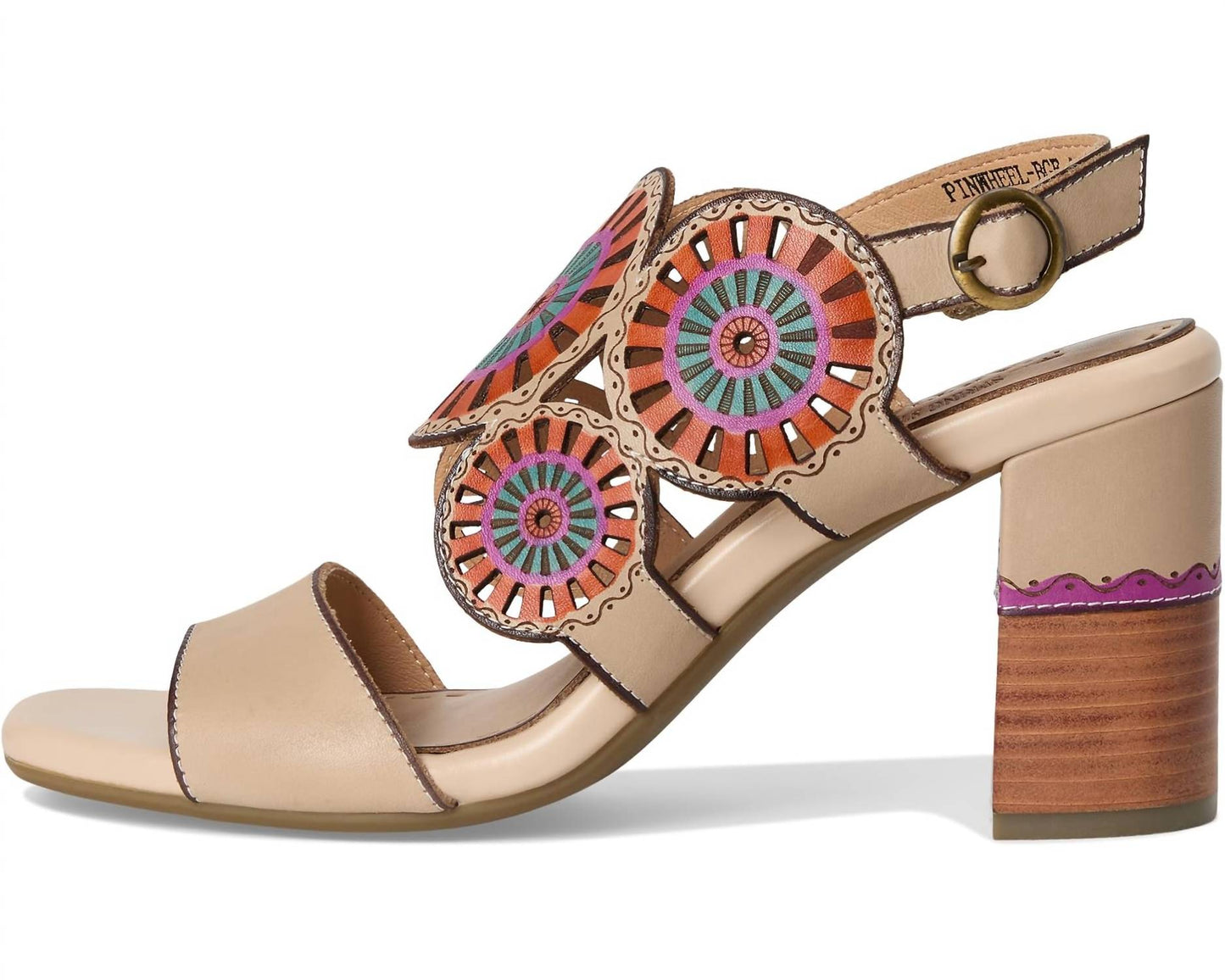 Spring Step Shoes - Women's Pinwheel Heeled Sandal