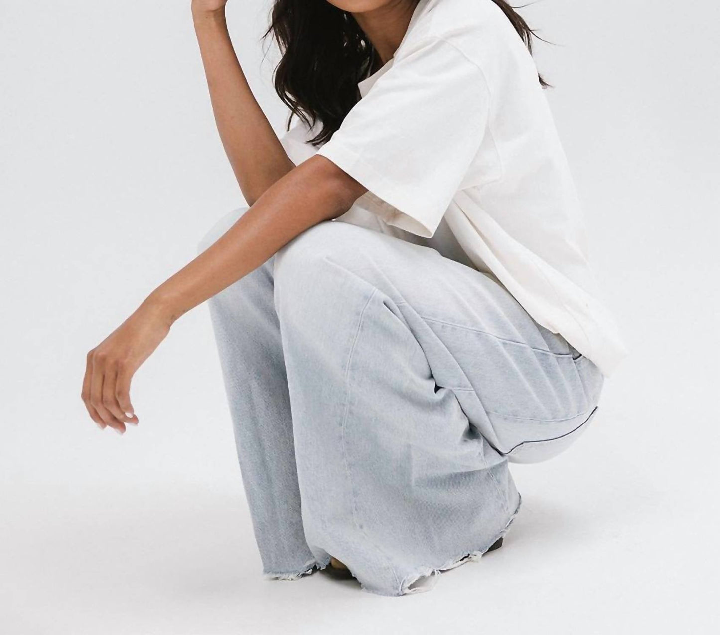 Gigi Pip - Women's Triangle Crown Wide Brim Hat