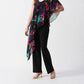 Joseph Ribkoff - Tropical Chiffon Overlay Jumpsuit