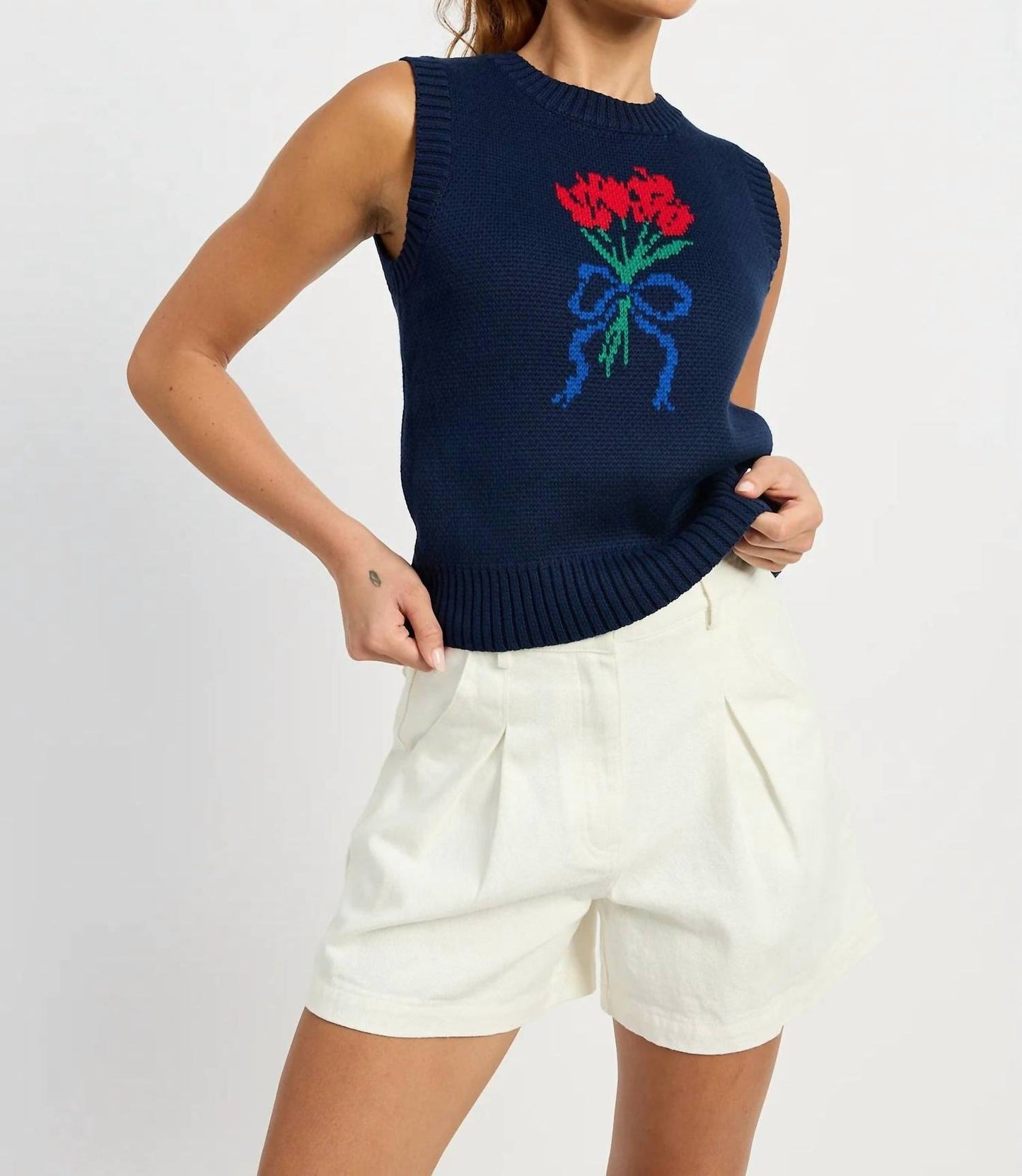 En Saison - Oaklynn Denim Shorts
