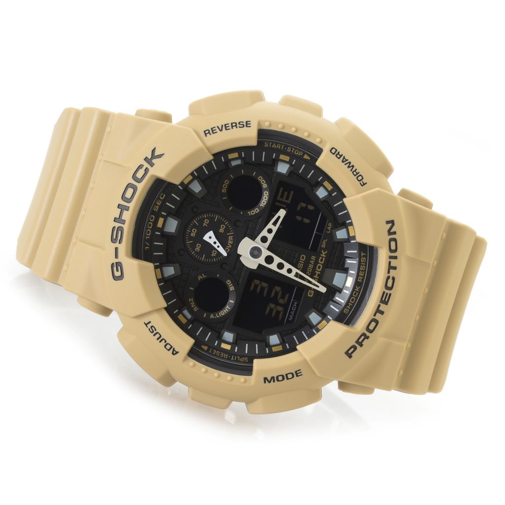Casio 50mm G-Shock Quartz Analog / Digital Multi Function Strap Watch