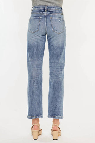 Kancan - Finished Hem Straight Leg Jean