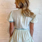 Mable - Eyelet Ruffle Tier Mini Dress