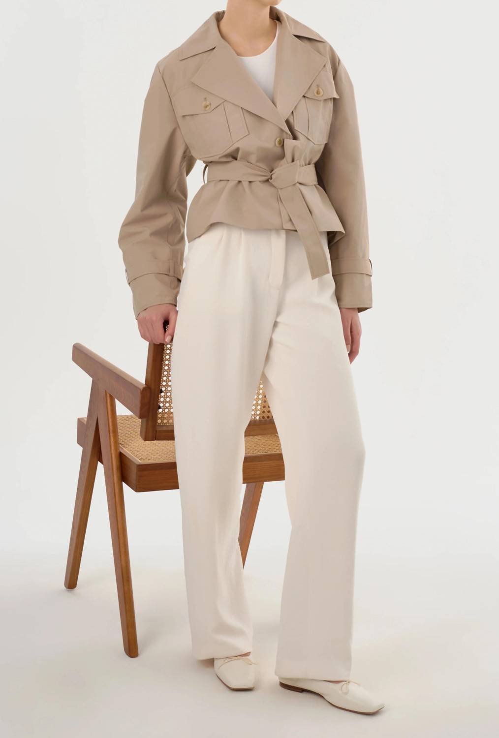 Lamarque - Lamarque Quinn Short Trench