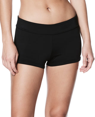 Nike Women's Core Active Swim Shorts Swimsuit Black Size Small