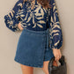 Flying Tomato - Midnight Walk Woven Top