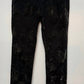 Joseph Ribkoff - Flocked Velvet Floral Print Jeans