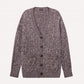 Minnie Rose - Cotton Oversized Marled Cable Cardigan