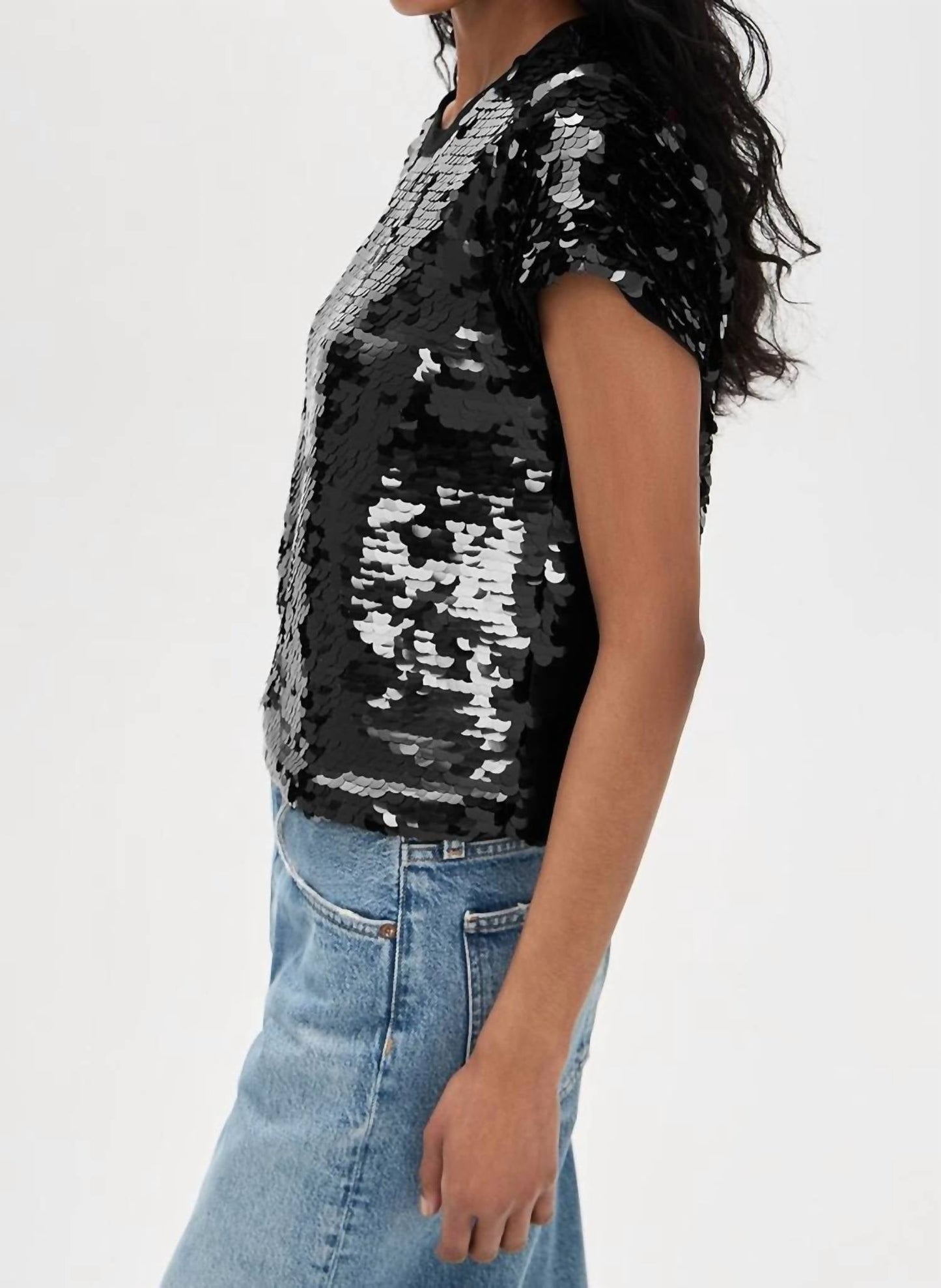 Generation Love - Kai Paillette Sequin Top