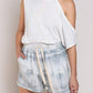 Pol - One Shoulder Ribbed Top
