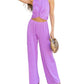Minkpink - Unity Ring Textured Tank and Pant Set