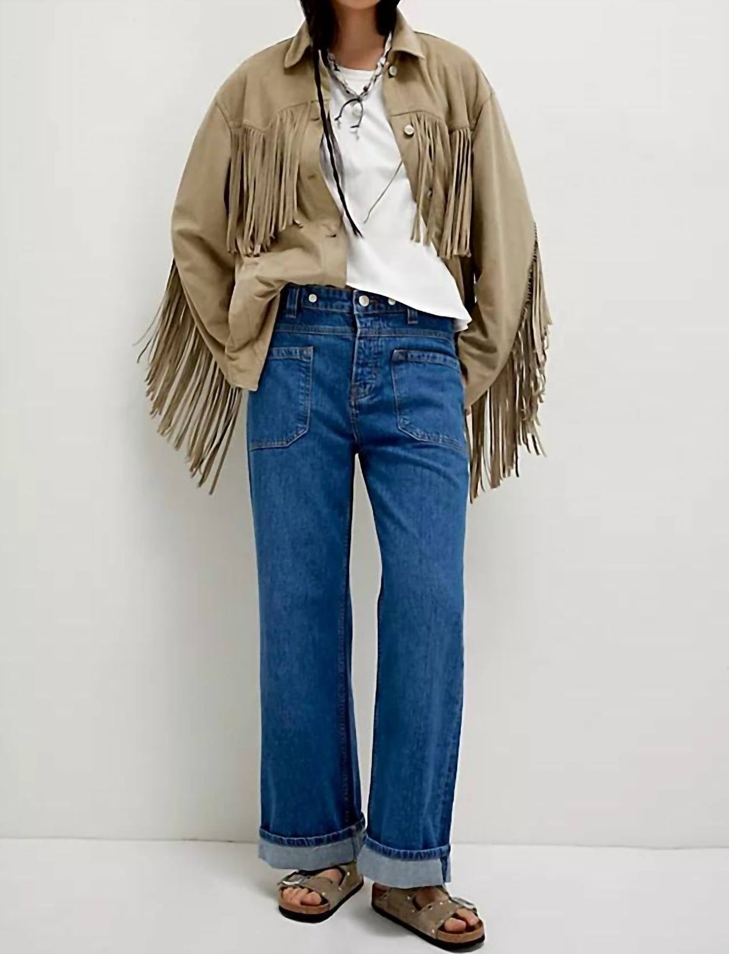 Free People - Palmer Cuffed Jean