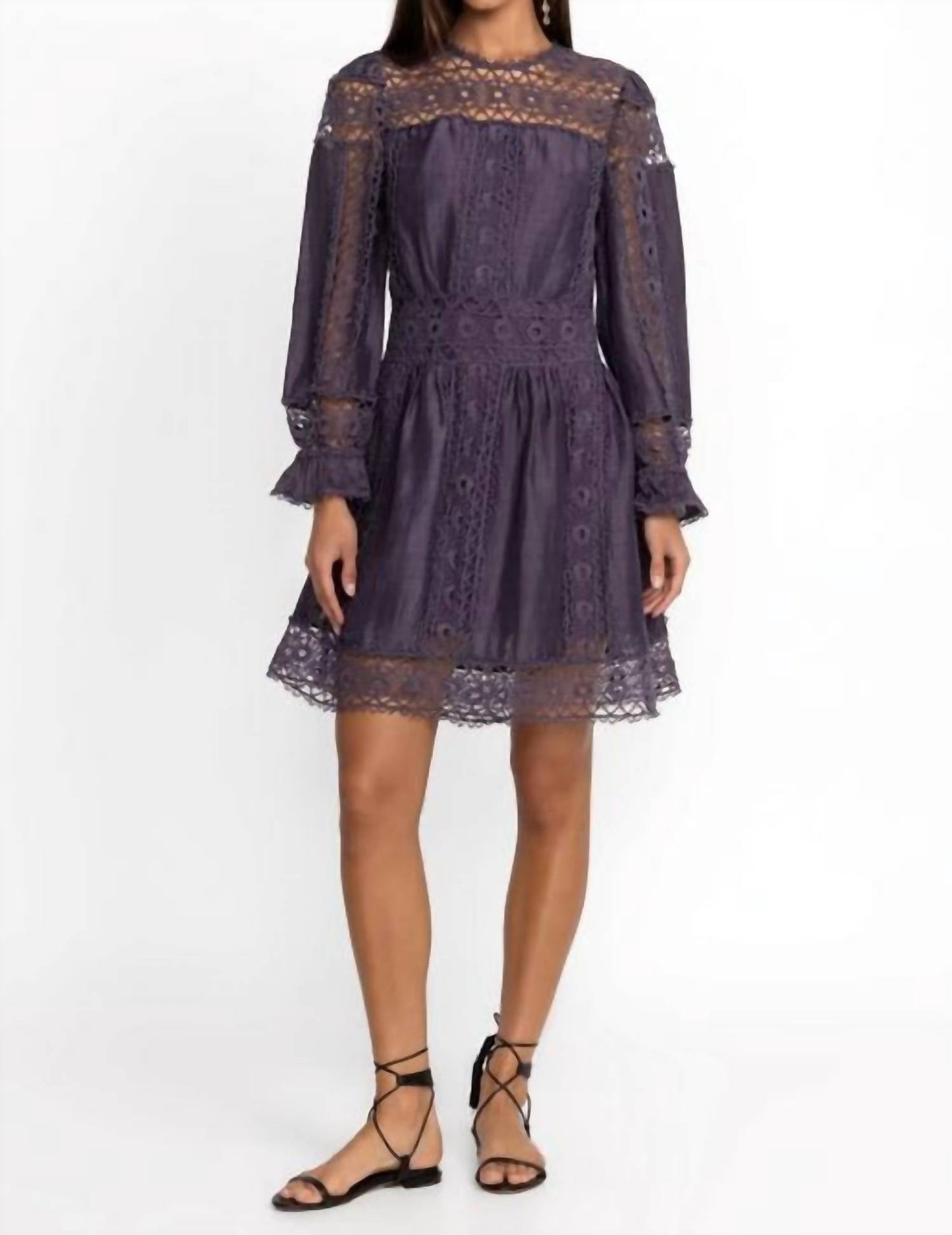 Johnny Was - MITSKA LACE MINI DRESS