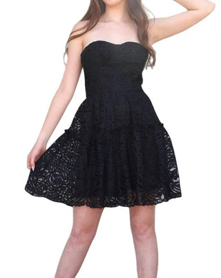 Eva Franco - Floral Lace Mini Dress