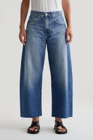 Ag Jeans - Hattie High Rise Crop Barrel Jeans