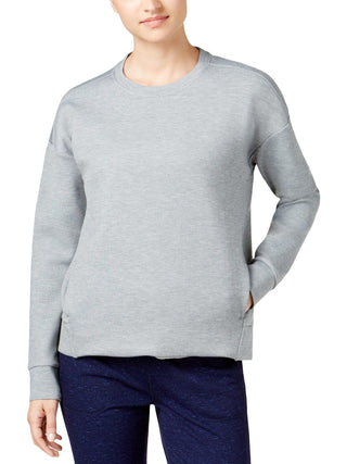 32 Degrees Women's Fleece Running Sweatshirt Gray Size Medium
