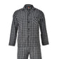 Hanes Men's Big And Tall Cvc Broadcloth Pajama Set Brown Size 50
