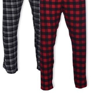 Hanes Men's Flannel 2 Pack Sleep Pant Brown Size XXX-Large