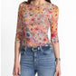 Johnny Was - NATALIE 3/4 MESH TEE