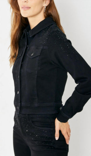 Judy Blue - Denim Jacket With Rhinestone Embellishments